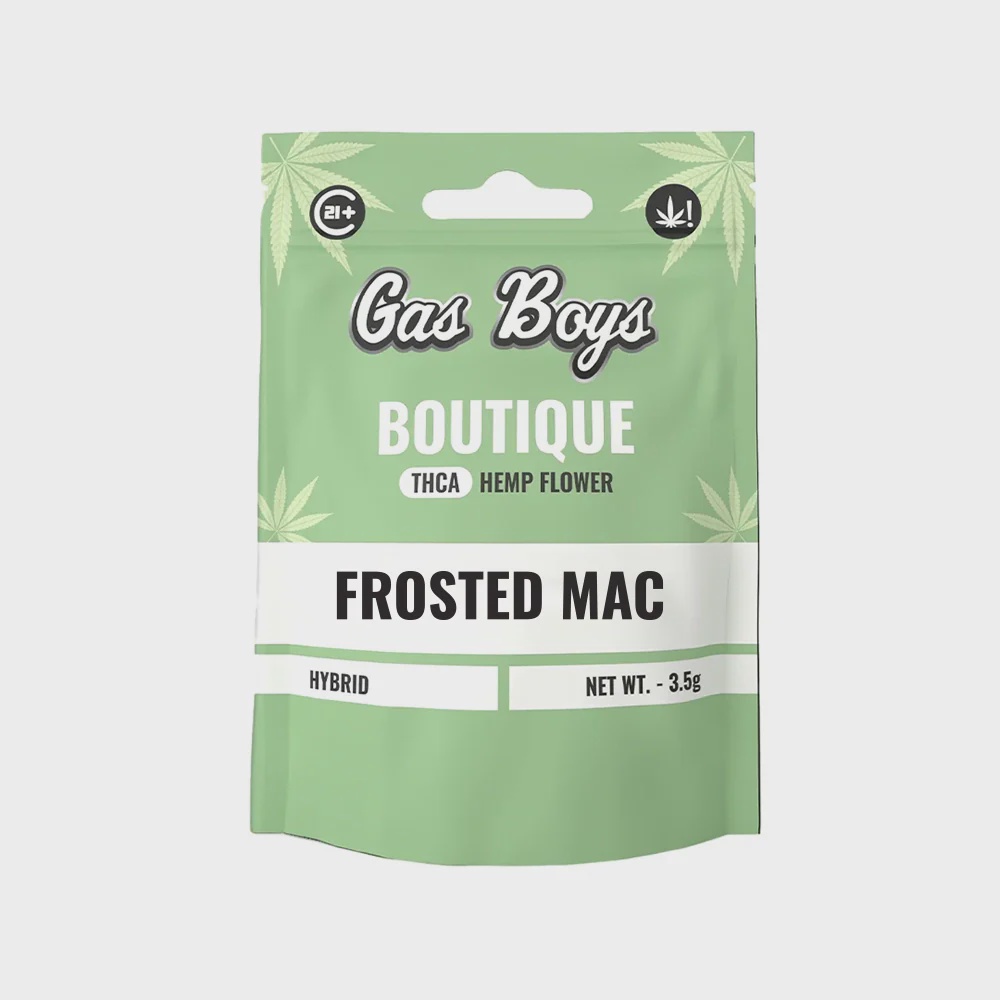 Gas Boys Boutique THCA Flower 3.5 gram / Frosted Mac